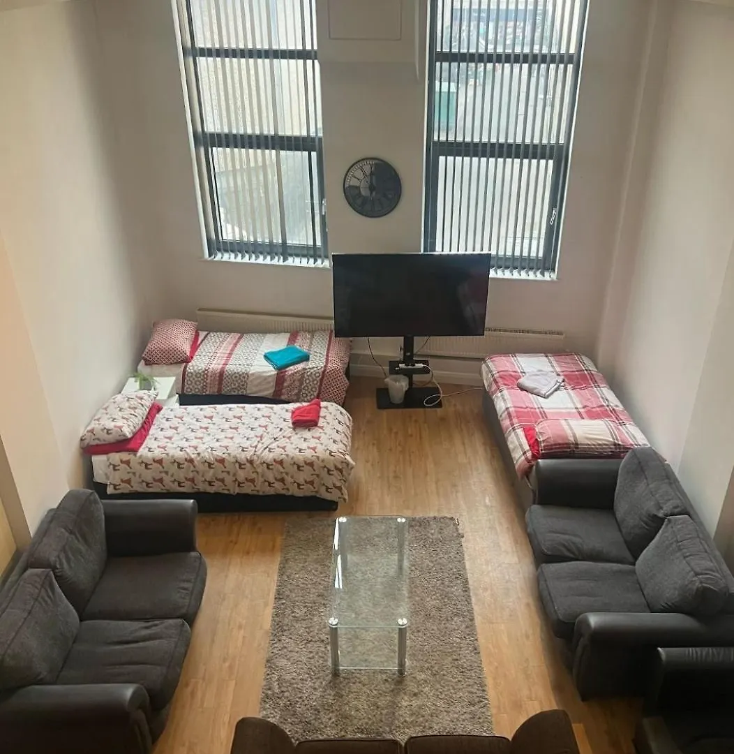 By Motorpoint Arena And Victoria Centre - City Centre - New York Style 2 Bedroom Apartment With 6 Proper Beds - Most Central Location - Two Bathrooms And Full Kitchen In Thurland Street Verenigd Koninkrijk